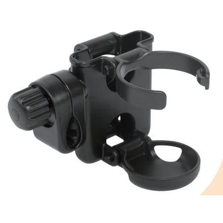 ZealSound Stroller Cup Holder – 3-in-1 Bottle Holder with Phone Holder, Foldable Large Caliber Drink Holder for Wheelchair, Stroller, Bike, Walker, Scooter, Compatible with Uppababy, Doona, Nuna