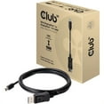 thumbnail image 3 of Club 3D - DisplayPort cable - DisplayPort (M) to Mini DisplayPort (M) - 6.6 ft - latched, 3 of 9