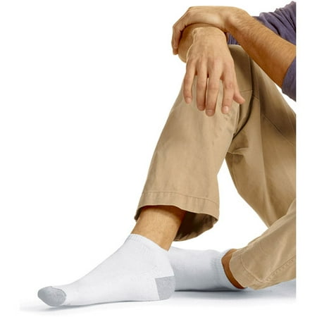 Hanes - Men's Low-Cut Socks, 10 Pairs