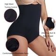 thumbnail image 7 of GOLD CARP Shapewear Women High Waist Tummy Control Body Shaper Panties Butt Lifter Underwear Seamless Shaping Brief Smooth Sculpting Knickers Black M/L(US 4-8), 7 of 7