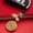 Red envelope A, variant on Vintage Tibetan Mountain AUSPICIOUS AMULET KeyChain -Art AloY Collectible, Symbolizing Prosperity, Peace and Good Luck,Gourd B