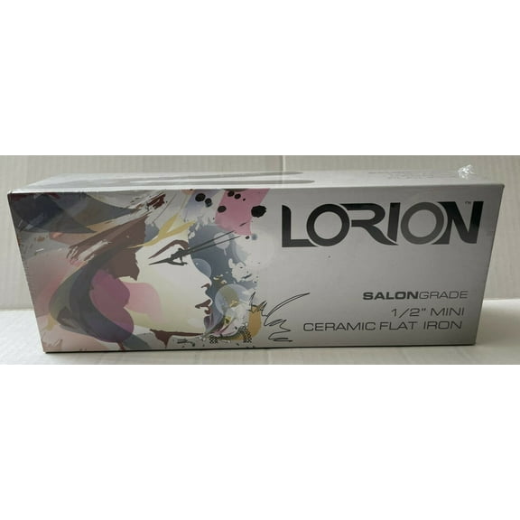 Lorion Salon Grade 1/2" Ceramic Mini Flat Iron