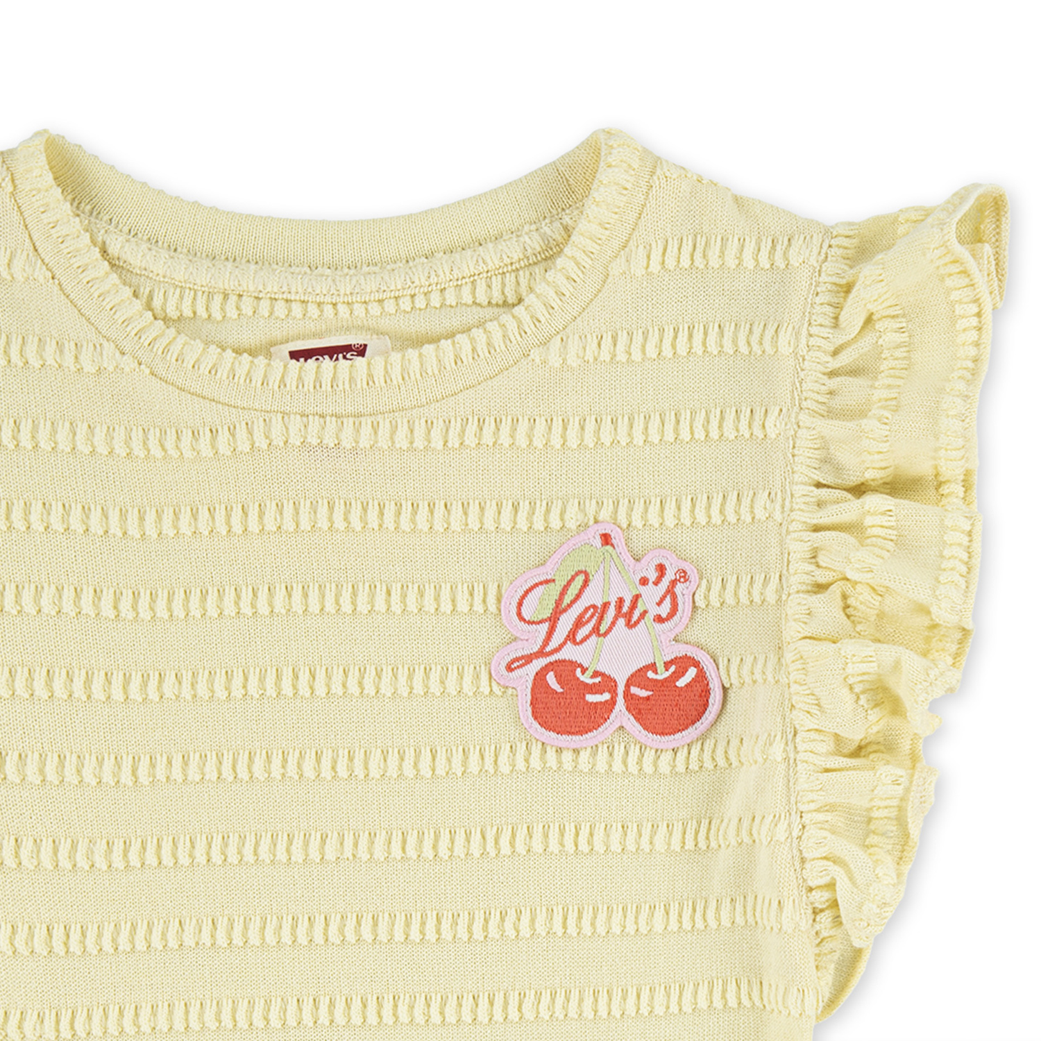 Levi's Girls Ruffle Top and Short Set, Sizes 2T-6X