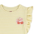 thumbnail image 3 of Levi's Girls Ruffle Top and Short Set, Sizes 2T-6X, 3 of 4