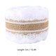 thumbnail image 1 of Arpillera De Arpillera, 5 M/rollo, Cinta De Yute De Encaje Natural, Boda En Casa, 1 of 7