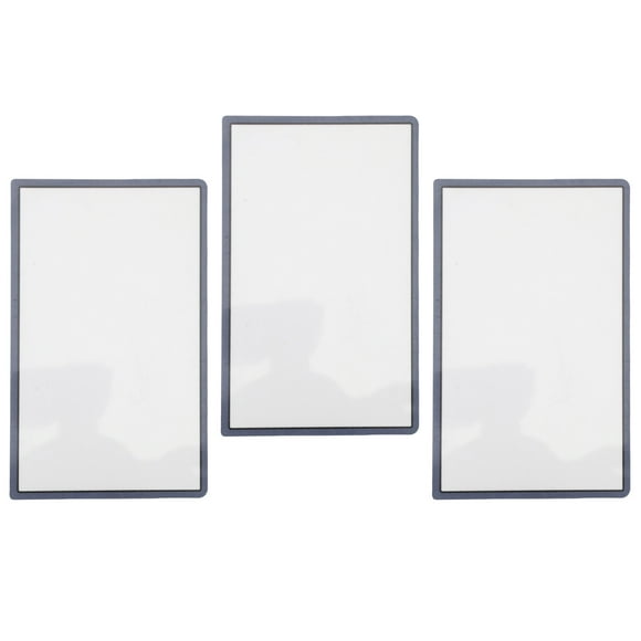 3Pcs Replacement Top Upper Screen Suitable for New 3DS XL, Resin Upper Top Screen Display Repair Parts