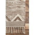 thumbnail image 4 of nuLOOM Savannah Moroccan Tasseled Wool Area Rug, 7' 6" x 9' 6", Beige, 4 of 4