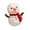 White_1, variant on ToyKingdee Christmas Stuffed Animals Snowman Plush Toy, Cute Snowman Plushie Doll