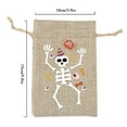 thumbnail image 3 of WHEANG 6 Pcs Sacs de Bonbons d'Halloween Sacs de Bonbons Rustiques en Jute Sacs de Bonbons en Jute Réutilisables Parfaits pour la Collecte de Bonbons d'Halloween Sacs de Bonbons d'Halloween pour Enfants, 3 of 9