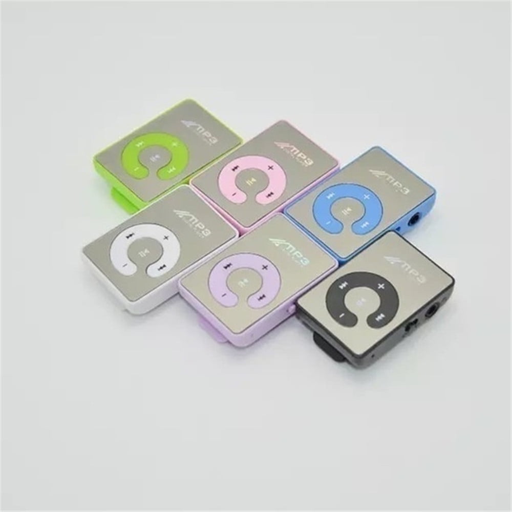 Mini Clip MP3 No Screen Motion Music Player SD Card Mini Mirror MP3