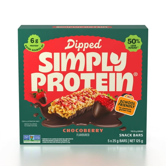 SimplyProtein Barres Collations Choco-Baies