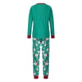thumbnail image 4 of Meihuid Christmas Pajamas for Family 2023 Plus Size Matching Christmas Pjs Family Set Reindeer Print Holiday Sleepwear Outfit, 4 of 10