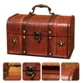 thumbnail image 1 of BEADCEST Home Storage Box Wooden Retro Design Organization 1Pcs, 1 of 7