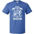 thumbnail image 3 of Inktastic Old Man Tractor T-Shirt, 3 of 5