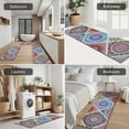 thumbnail image 5 of Multicolor Ethnic Mandala Pattern Kitchen Rugs Sets Of 3,Kitchen Runner Rugs Non Skid Washable,Decorative Kitchen Floor Mats for Kitchen,Sink,Laundry,17"x30"+ 17"x47" + 17"x59", 5 of 6