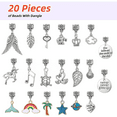thumbnail image 6 of Girls Charm Bracelet Making Kit: Girl Toys Make Jewelry Supplies Set DIY Craft Art Set Charm Bracelets Kits Creative Birthday Gifts for Girl Age 6 7 8 9 10 11 12 Year Old Kids Little Children, 6 of 7