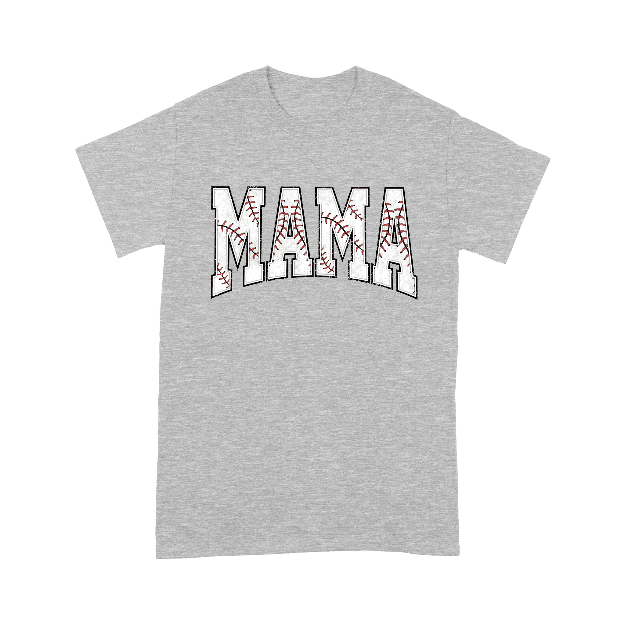 Mama Baseball Graphic Tee – Sporty Mom Vibes Shirt