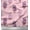Light Pink Salmon, variant on Soimoi Cotton Duck Fabric Leaves & Floral Block Decor Fabric Printed Yard 42 Inch Wide