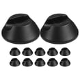 thumbnail image 1 of 12pcs Anti Slip Chair Sliders for Wood Floors and Carpet Bed Frame Leg Pads Chair Stoppers to Prevent Sliding, Rubber Feet for Furniture, Table Leg Pads, 1 of 7