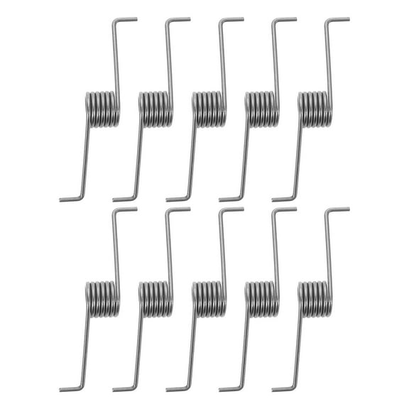 PAMINGONO 10Pcs Trash Can Torsional Spring Cylindrical Stainless Steel for Homeowners and Campers