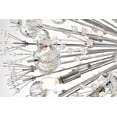 thumbnail image 5 of Elegant Lighting Vera 44" Modern Metal/Crystal Chandelier in Chrome/Clear, 5 of 10