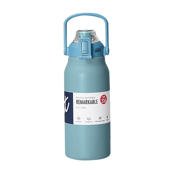 XKHHLH Stainless Thermal Water Bottle, Thermoses Vacuum Flask with Tumbler Portable Cold Hot Drinks for Fitness