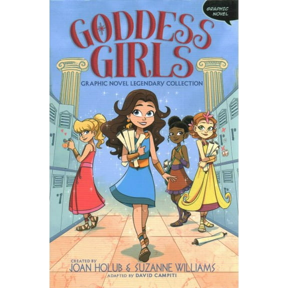 Pre-Owned Goddess Girls Graphic Novel Goddess Girls Graphic Novel Legendary Collection (Boxed Set): Athena the Brain Graphic Novel; Persephone the Phony Graph, (Paperback)