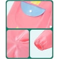 thumbnail image 7 of Cre-Heaven Pink Unicorn Kids Poncho Raincoats Waterproof Rain Jacket Hooded Toddler Boys Girls Suit Reusable Rainwear with Backpack Position, 7 of 7