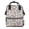 thumbnail image 1 of Fotbe Cute Rabbit Mochila Maternidad - Lona de Sarga Impermeable, Mochila de Pañales de Gran Capacidad con Múltiples Bolsillos y Correas Ajustables, 1 of 6