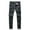 A03, variant on Boy's Stretch Fit Ripped Destroyed Jeans Pants Cargo Pants Classic Elastic Waist Straight Leg Multi-Pockets Comfy Kids Pants for Boys
