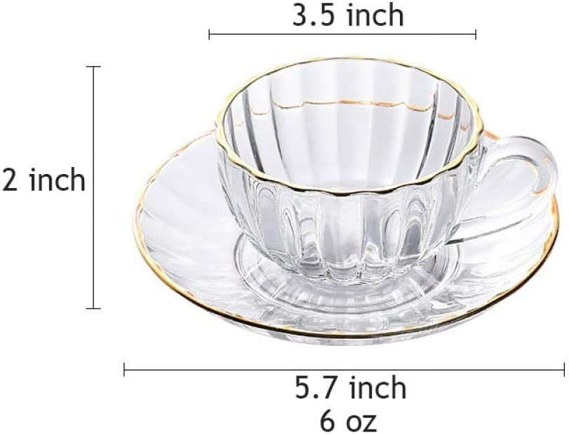 Heat-Resistant Glass Mug Cup Cute Coffee Mugs Lemon Mushroom Pumpkin P –  TheWokeNest