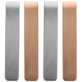 thumbnail image 1 of 4 Pcs Pinces à Cravate Classiques en Acier Inoxydable pour Hommes Élégantes Simples Pinces à Cravate Élégantes pour Occasions Formelles de Business Fête, 1 of 8