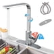 thumbnail image 1 of Grifo para Fregadero de Acero Inoxidable,Llaves para Fregadero de Cocina 360° Giratorio,Grifo Monomando Llave Mezcladora para Fregadero de Agua Caliente y Frí con 2 Manguera, 1 of 9