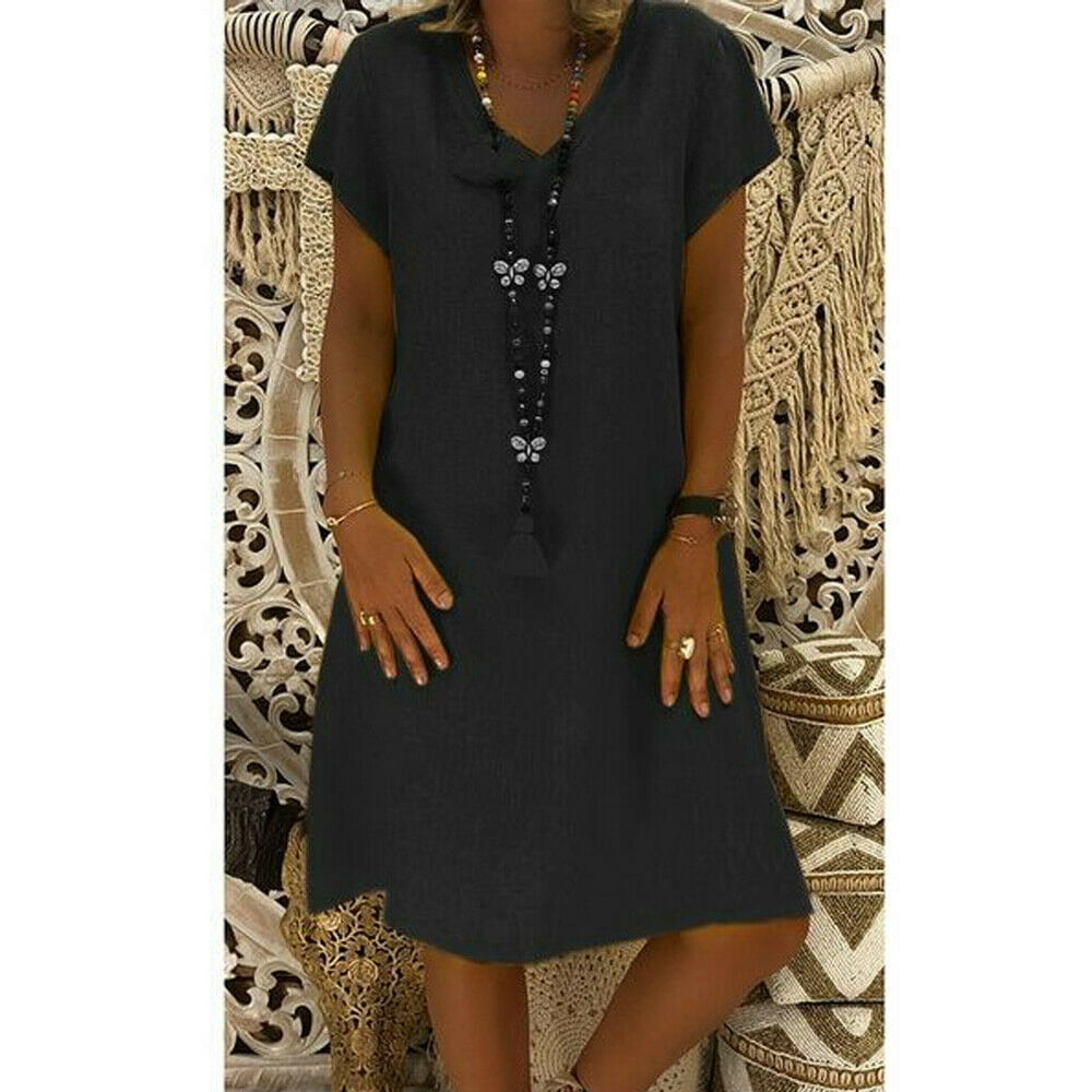 short sleeve long t shirt dress