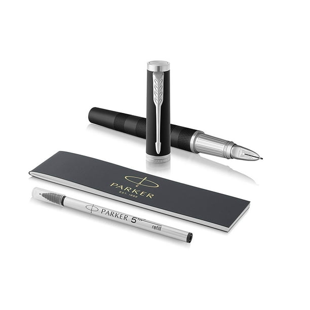 Parker Ingenuity 5th Technology Large Pen, Black Rubber, Fine Point