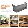 thumbnail image 5 of KONTONTY Metal Hanging Basket for Bedside Storage with Black Finish for Office Use, 5 of 8