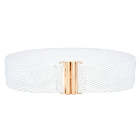 Belt Fashion Lady Wide Belts Women Wide Elastic Belt Buckle Waist Dress Stretch Belt for Women