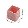 thumbnail image 3 of Ceramic Cheese Storage Jar,Desktop Organizer,Pen Pencil Cosmetic Storage Container,Cute Cheese Shape,Office Desk Organizer,Home Storage,Decorative Organizer,Small Item Storage Jar, 3 of 6