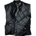 thumbnail image 2 of Mens Diamond Quilted Nylon Vest, Black - 3XL, 2 of 2