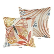 Watercolor Butterfly Outdoor Pillow Cover