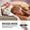 thumbnail image 2 of Loud Alarm Clock With Bed Shaker For Heavy Sleeper,dual Vibrating Alarm Clock With Usb Charger For Hearing-impaired Deaf Boris, 2 of 3