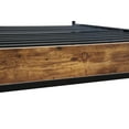 thumbnail image 4 of Metal Platform Bed Frame with Wood Headboard and Footboard, Heavy Duty Mattress Foundation with Slat Support, Easy Assembly, Noise-Free, No Box Spring Needed, Twin, 4 of 5