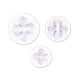 thumbnail image 1 of Yuarrent Molde de silicona para Fondant de 3 piezas, moldes decorativos para galletas, Chocolate, herramienta decorativa para hornear para Herramientas y accesorios para hornear, 1 of 6