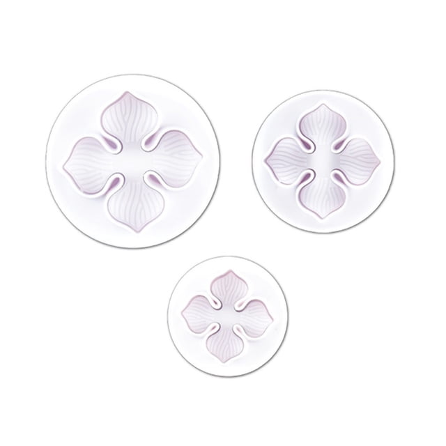 Ounissouiy Molde de silicona para Fondant de 3 piezas, moldes decorativos para galletas, Chocolate, herramienta decorativa para hornear para Herramientas y accesorios para hornear