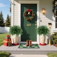 thumbnail image 5 of 12 Pcs Artificial Norfolk Pine Branches - 19 Inch Real Touch Norfolk Pine Stems - Faux Christmas Greenery Stems for Vase Centerpiece Home Indoor Outdoor Xmas Decorations, 5 of 5