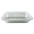 thumbnail image 2 of Pactogo 2 lb. Oblong Aluminum Foil Take-Out Pan with Clear Dome Lid Disposable Containers 8.44" x 5.94" x 1.75" (Pack of 25 Sets), 2 of 6