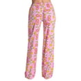 thumbnail image 3 of Just Love Women Pajama Pants Sleepwear Pajamas 6324-10769-M (Medium, Pink - Sleep Smiley), 3 of 3