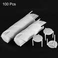thumbnail image 3 of Unique Bargains Pizza Saver Stand, 100pack  Plastic Tripod Stack for Pizza Boxes, Catering Box, and Food Take Out Service(White), 3 of 5