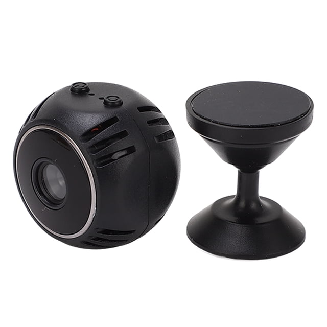 Cámara de vigilancia de visión nocturna, cámara de seguridad de vigilancia HD negra para deportes al aire libre Cámara de seguridad HD Características líderes en su clase
