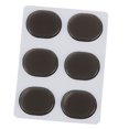thumbnail image 1 of Pastillas de Silenciador de 6 Piezas Pastillas de Silenciador Pad para Práctica de Percusión café Hugo Bandas silenciadoras Snare Drum, 1 of 10